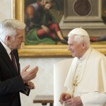 Buzek trifft Papst Benedikt XVI im Vatikan